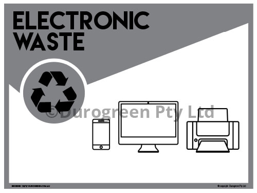 Electronic Waste Signage