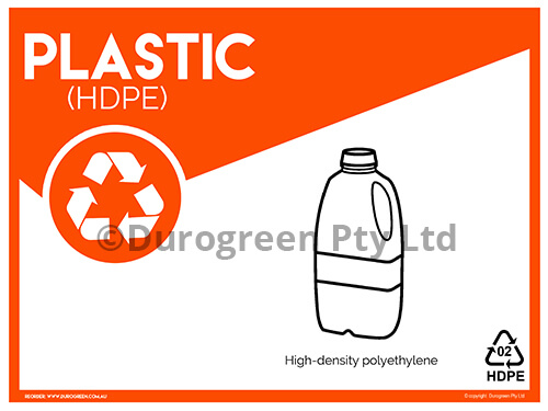 Plastic (High-density Polyethylene) Signage