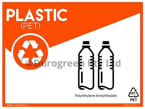 Plastic (Polyethylene Terephthalate) Signage